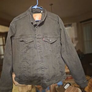 Levi's Charcoal Denim Jacket